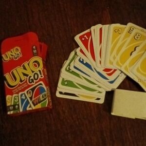 NWT UNO Go! Mini pocket travel uno card game